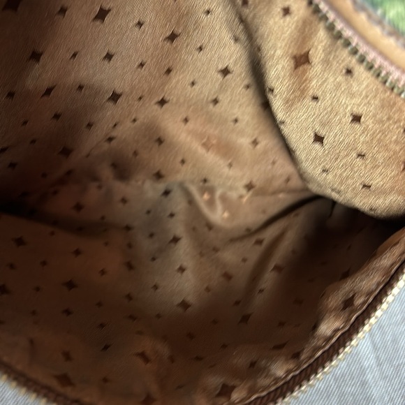 FOSSIL EXPLORER Tapestry Vintage Crossbody Shoulder Bag Tote - Picture 8 of 14